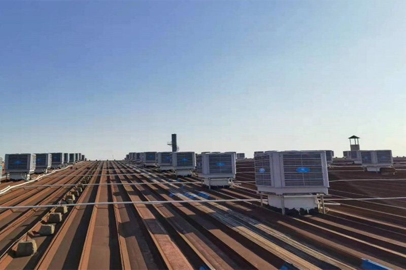 工业冷风机在生产车间的通风降温应用