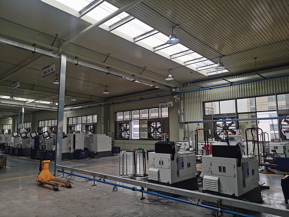 五金车间风机水帘安装案例